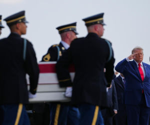 Donald Trump żegnał poległych żołnierzy. Padły poruszające słowa do ich rodzin