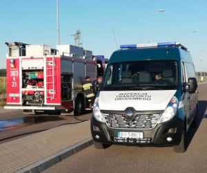 Kontrola ITD na S8. Niebezpieczne odpady w litewskiej ciężarówce [ZDJĘCIA]