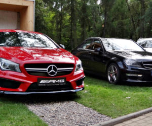 wystawa Mercedesów AMG w warszawskiej Stacji Mercedes