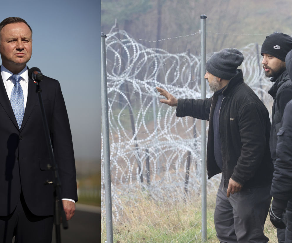 Andrzej Duda, kryzys na granicy