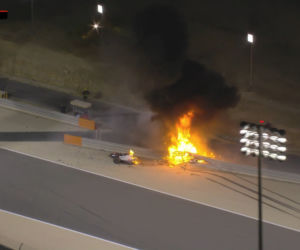 Wypadek F1 GP Bahrajnu