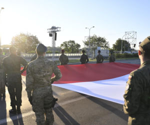 Próba generalna defilady wojskowej w Warszawie