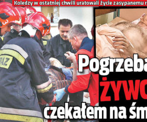 Pogrzebany żywcem czekałem na śmierć