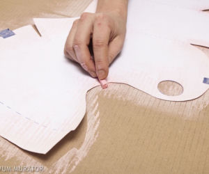 Jak zrobić poroże z tektury: Łoś DIY