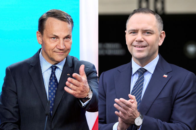 Nawrocki totalnie zdyskredytował Sikorskiego. Dzień później doczekał się odpowiedzi