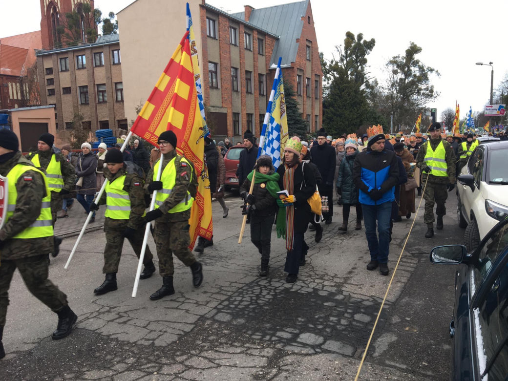 Orszak Trzech Króli w Grudziądzu. 