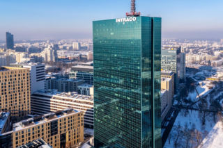 Biurowiec Intraco w styczniu 2026
