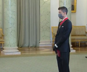 Robert Lewandowski otrzymał order od Andrzeja Dudy