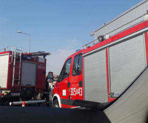 Kraków: Groźny wypadek na ul. Jasnogórskiej! Dachował samochód osobowy [ZDJĘCIA]
