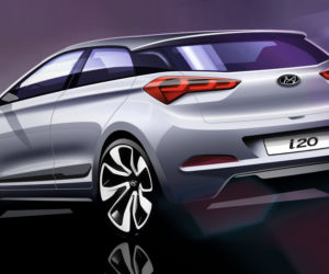 Hyundai i20 - pierwsze szkice