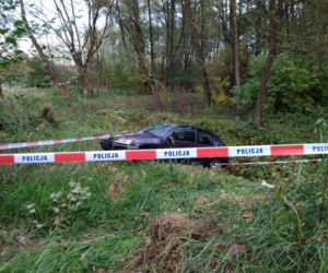 Tarnów. Kierowca zaparkował tuż nad potokiem. Co tam się stało?