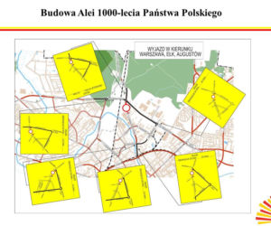 Aleja 1000-lecia Państwa Polskiego. Od 24 kwietnia duże zmiany w organizacji ruchu [ZDJĘCIA, MAPA]