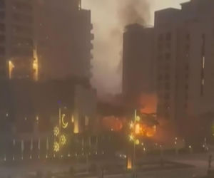 Szokujące zdjęcia i filmy z Dubaju. Turyści uciekają