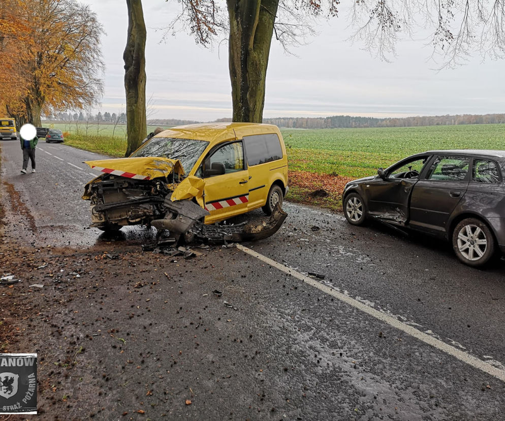 Wypadek na drodze wojewódzkiej nr 206 