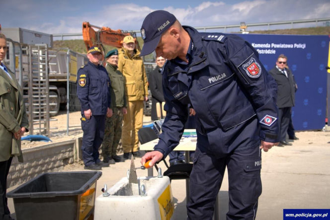 Nowoczesna Komenda Powiatowa Policji w Ostródzie. Ma być gotowa za rok!