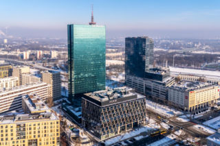 Biurowiec Intraco w styczniu 2026