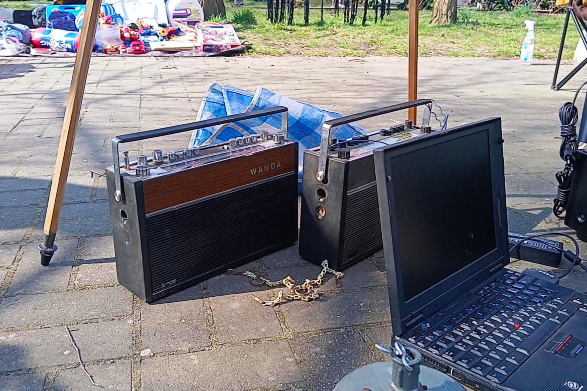 Pierwszy wiosenny pchli targ na Pogodnie