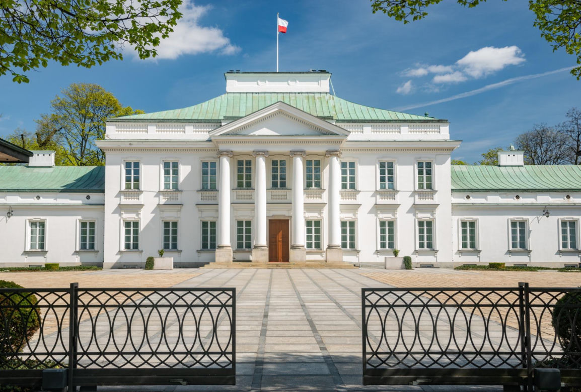  Nawroccy zamieszkają w Belwederze 