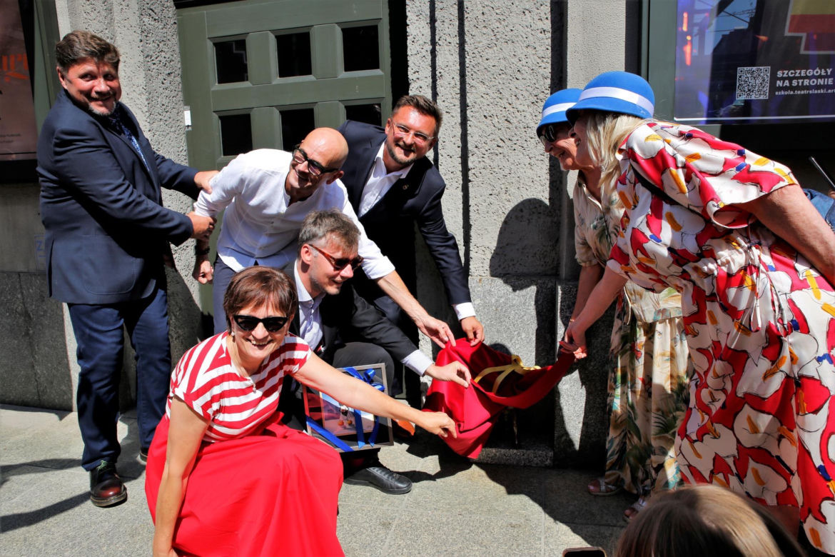 W Katowicach zamieszkała Krasnalka Krystyna. To dar od Wrocławia na cześć Krystyny Bochenek