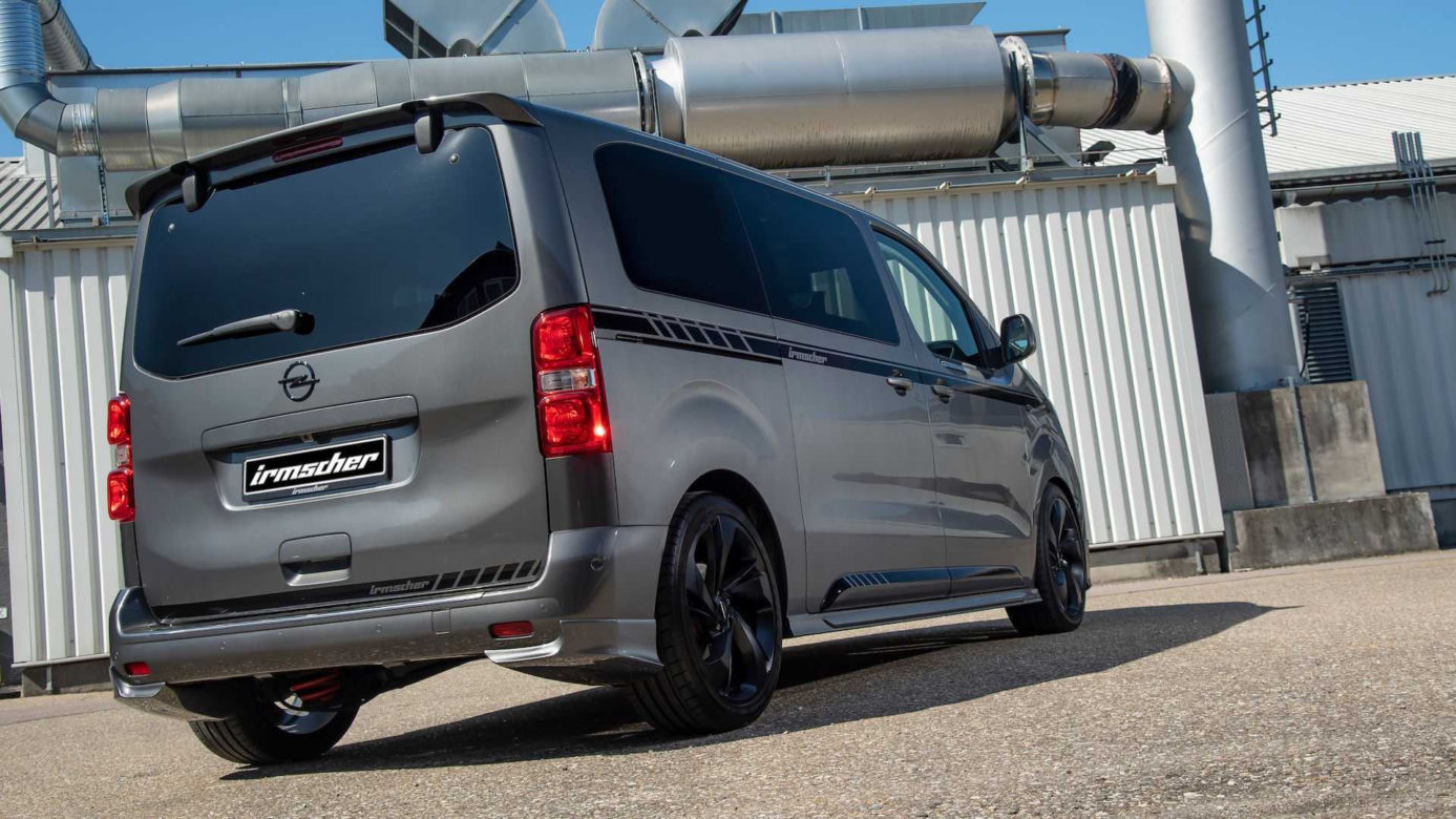 Irmscher Black Phantom - Opel Zafira po tuningu