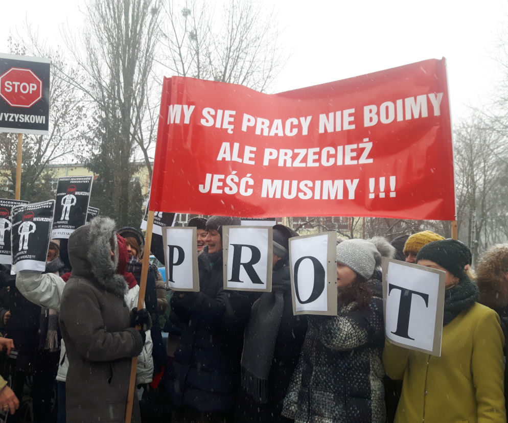 Protest pracowników prokuratury