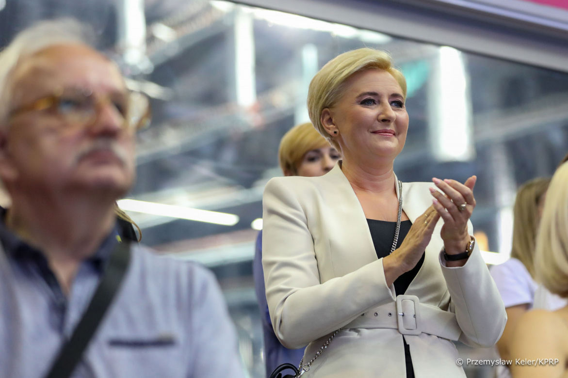 Agata Duda o Ukrainie