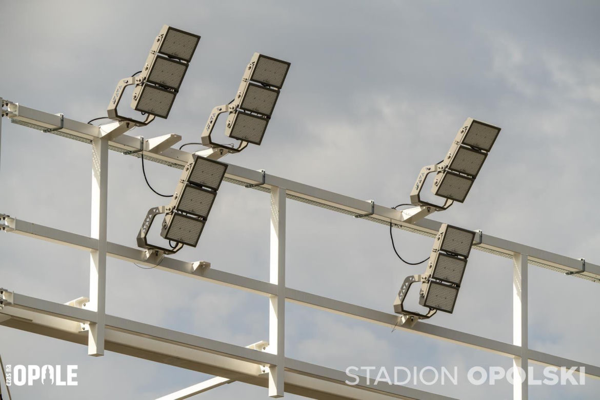 Stadion Opolski w budowie. Najnowsze zdjęcia
