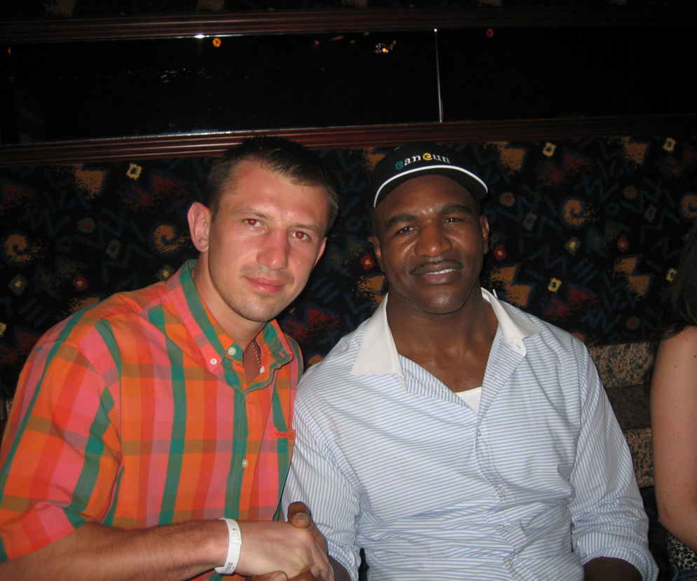 Tomasz Adamek i Evander Holyfield