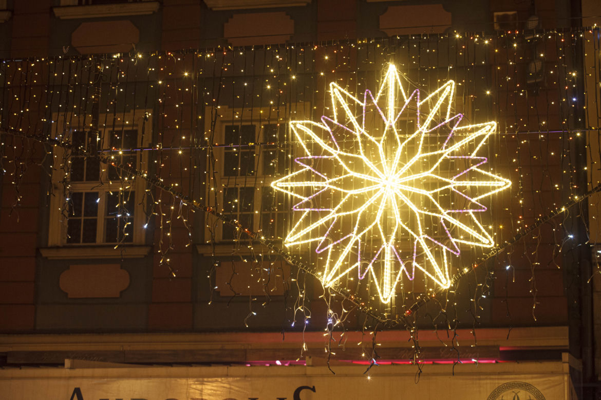 Iluminacja świąteczna we Wrocławiu
