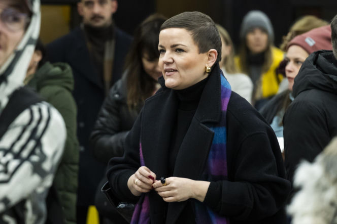 Minister kultury ruszyła na świąteczne zakupy