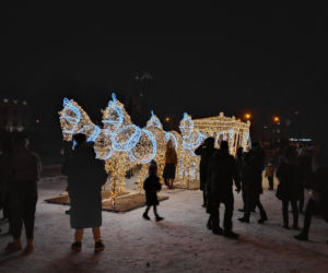 Boże Narodzenie 2021: Świąteczne iluminacje w Białymstoku