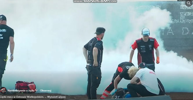 Woffinden po strasznym wypadku