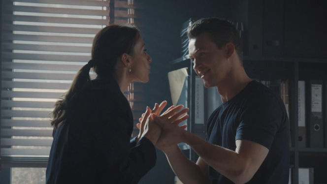 M jak miłość odc. 1896. Martyna (Magdalena Turczeniewicz), Jakub Karski (Krzysztof Kwiatkowski)