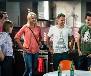 Pierwsza miłość. Otylia Jędrzejczak, Radek (Mateusz Banasiuk), Nikola (Anna Kózka)