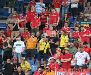 Wisła Kraków - Wrexham. Kibice