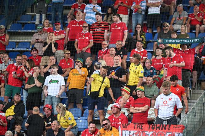 Wisła Kraków - Wrexham. Kibice
