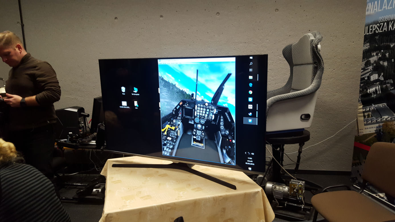 Symulator VR na Politechnice Lubelskiej