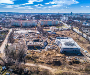 Budowa Fabryki Wody - marzec 2021