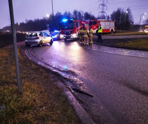 Dąbrowa Górnicza: Kolizja kolumny wojskowej. Jedna osoba trafiła do szpitala