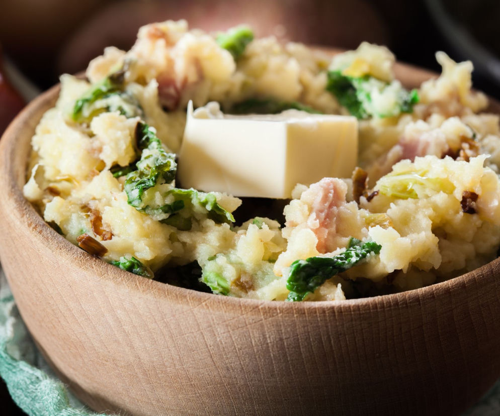 Colcannon z jarmużem