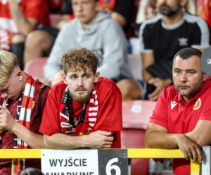Widzew Łódź - Lech Poznań: Zdjęcia kibiców z meczu 6. kolejki PKO BP Ekstraklasy