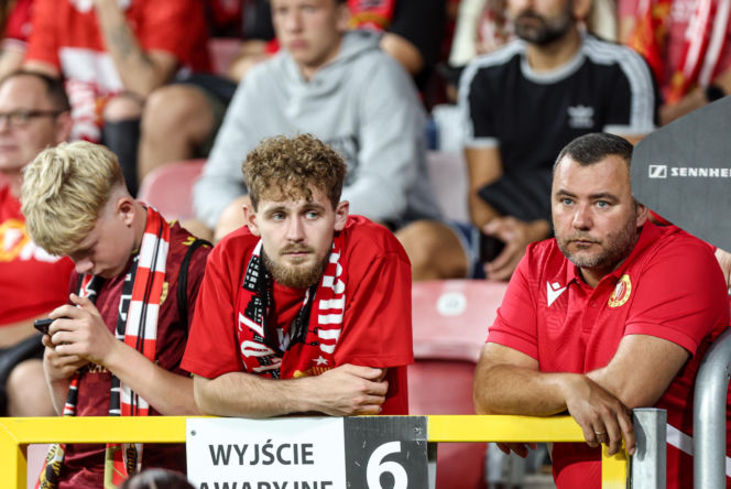 Widzew Łódź - Lech Poznań: Zdjęcia kibiców z meczu 6. kolejki PKO BP Ekstraklasy