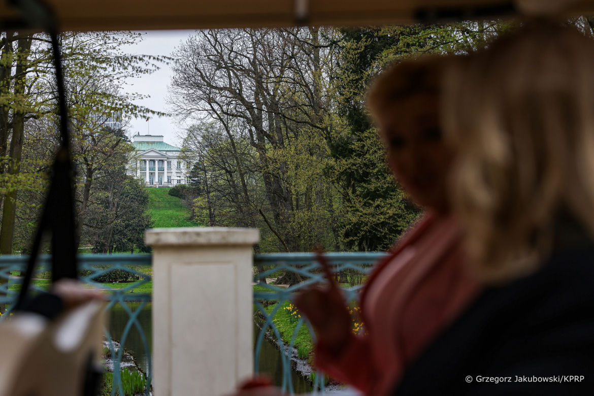 Agata Duda na spotkaniu z pierwszą damą Włoch