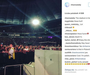Rihanna w Polsce