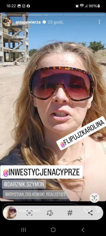 Anna Powierza szaleje na Cyprze i ogląda apartamenty. Wkrótce zamieszka po tureckiej stronie wyspy?
