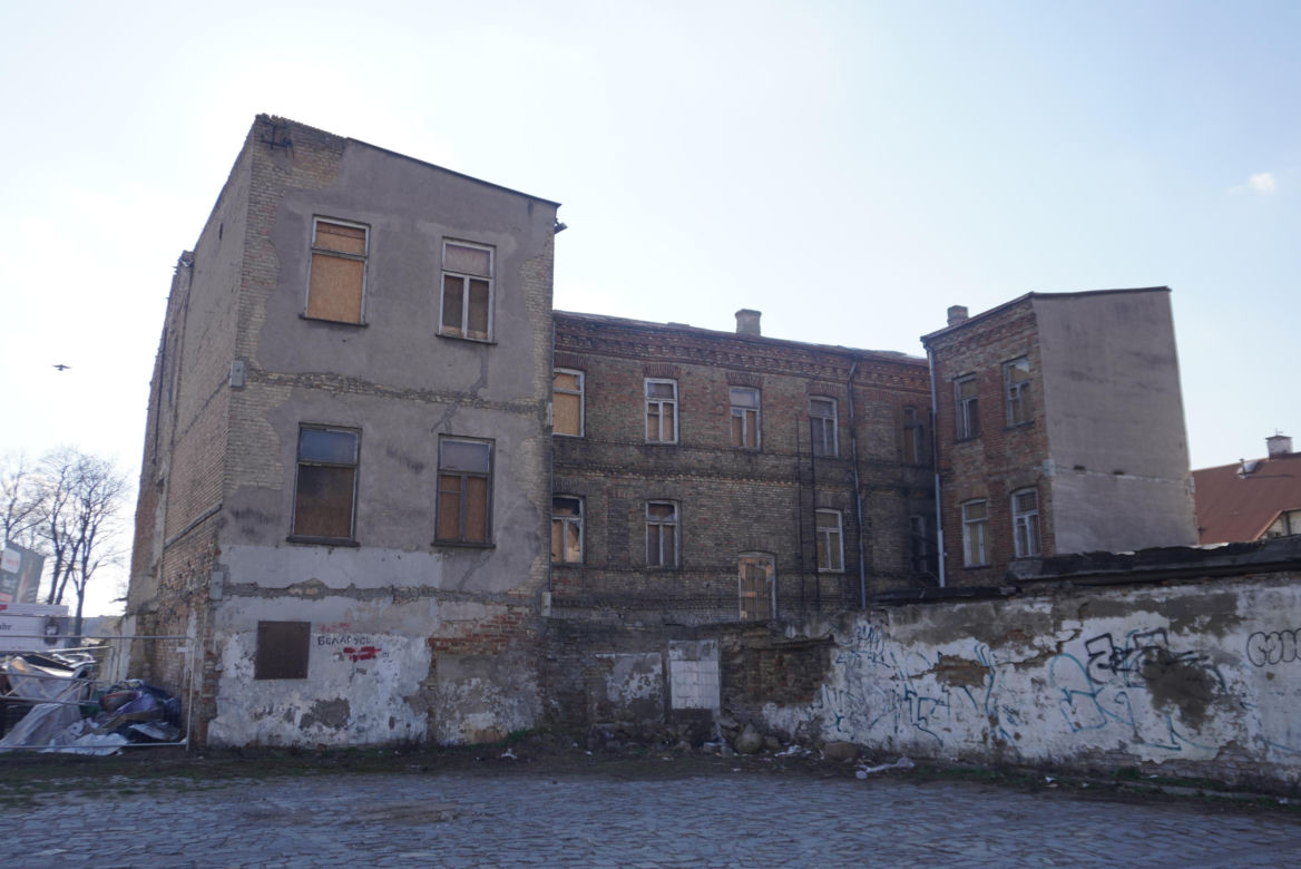 Zabytkowa kamienica przy Dąbrowskiego w Białymstoku