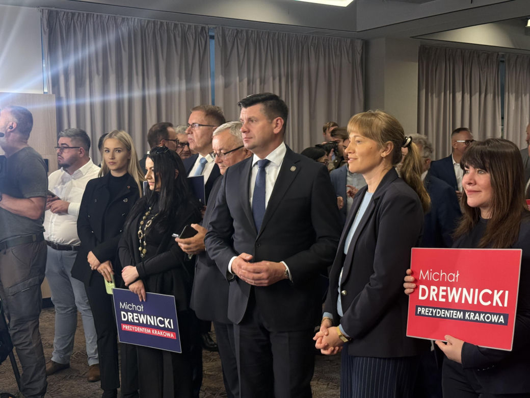 Wieczór wyborczy Michała Drewnickiego