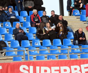 PRES Grupa Deweloperska Toruń - Bayersystem GKM Grudziądz, zdjęcia kibiców i zawodników ze sparingu przed startem PGE Ekstraligi