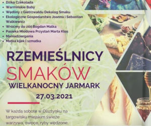 Rzemieślnicy Smaków zapraszają na Targowisko Miejskie w Olsztynku