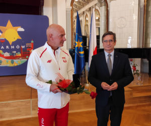 Spotkanie z tarnowskimi paraolimpijczykami w Sali Lustrzanej